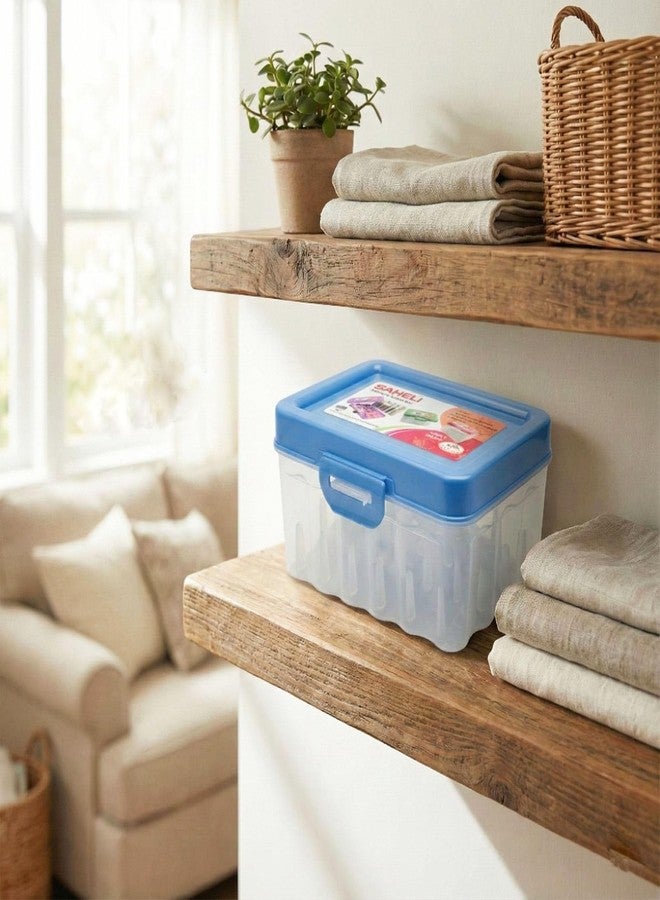 Faas Set of 1 Empty Sewing Threads Box Sewing Kit Storage Box (24 spools Empty Thread Box) - Image 3